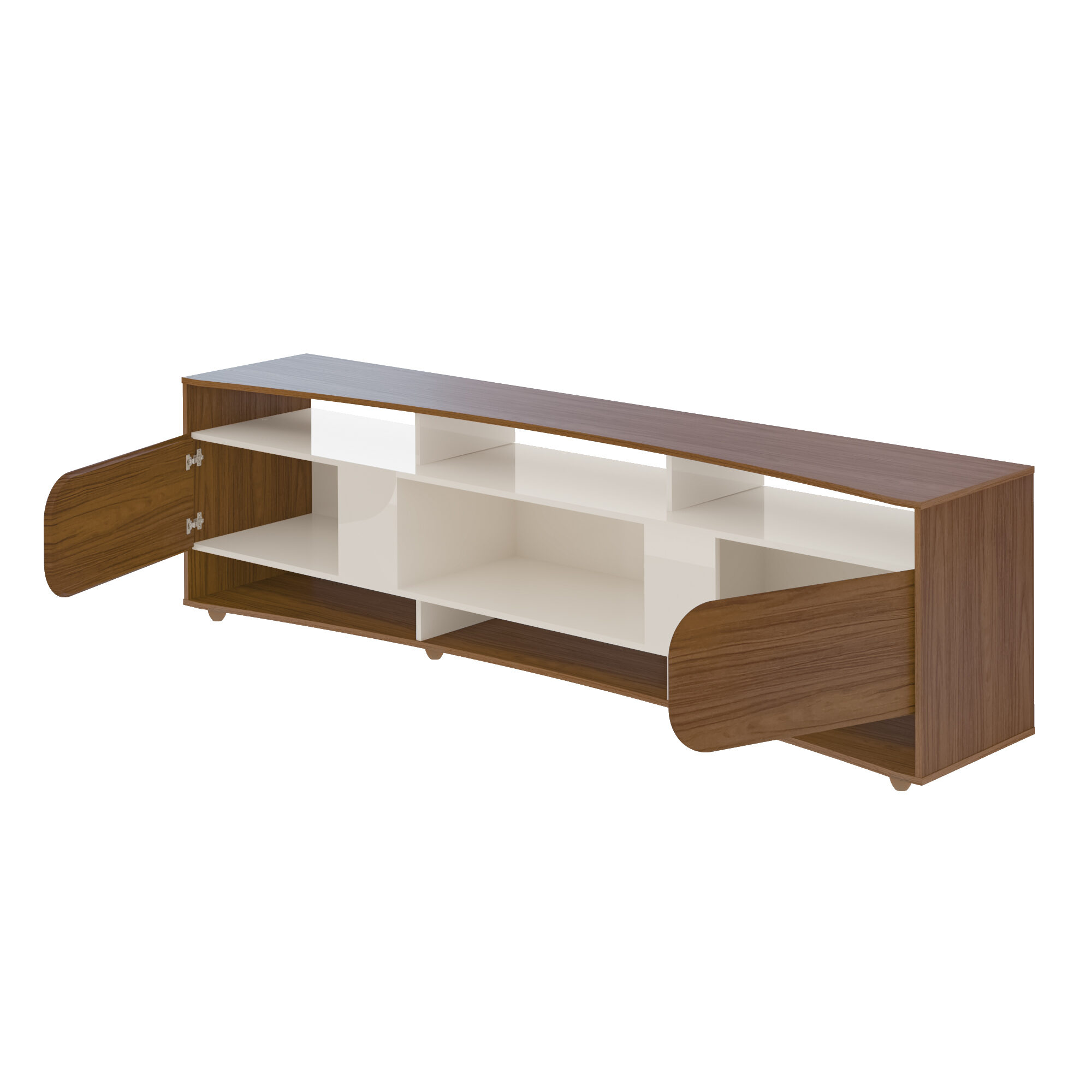 Rack Elegance Cedro com Off White (5)