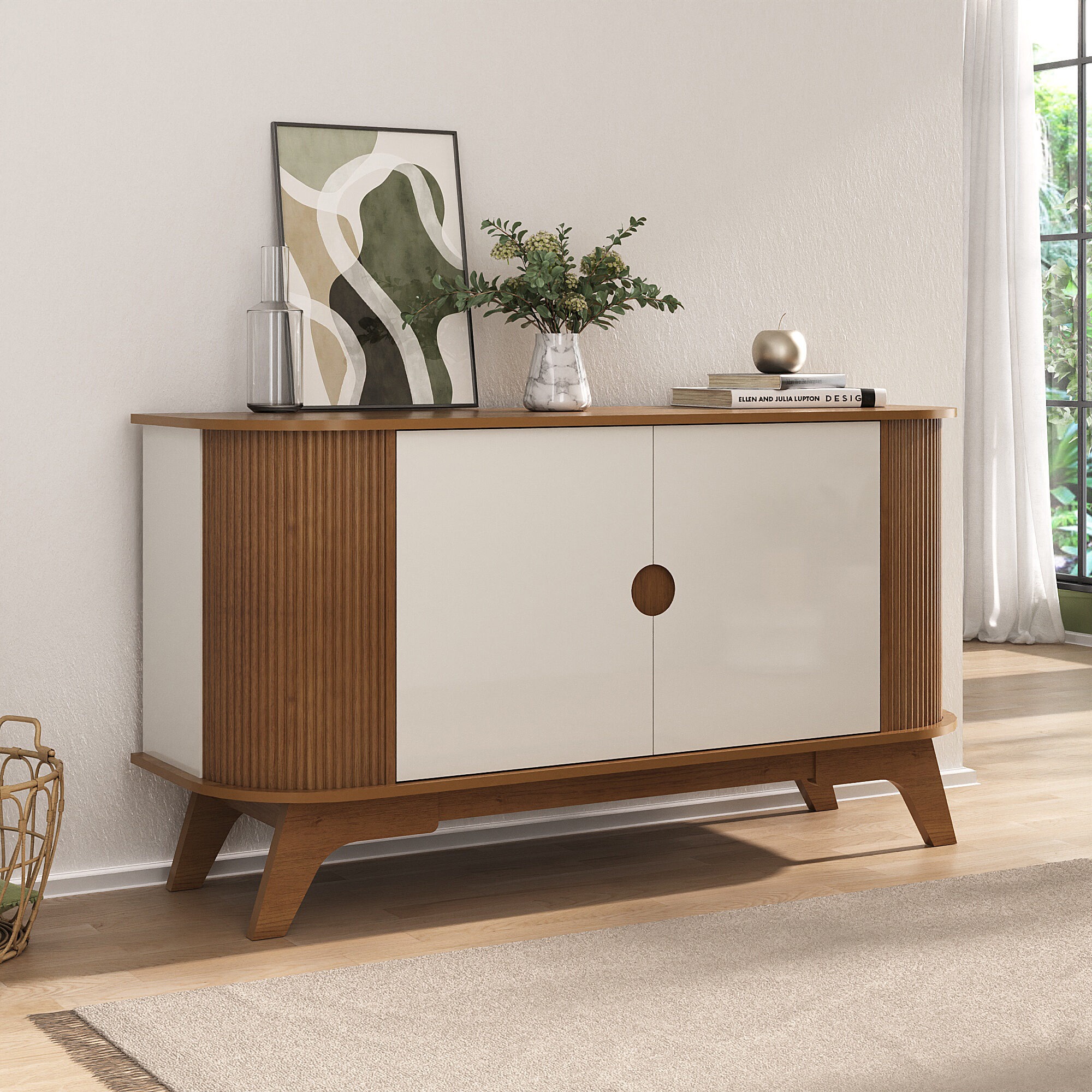 Ambiente Buffet Vivaldi - Cinamomo com Off White