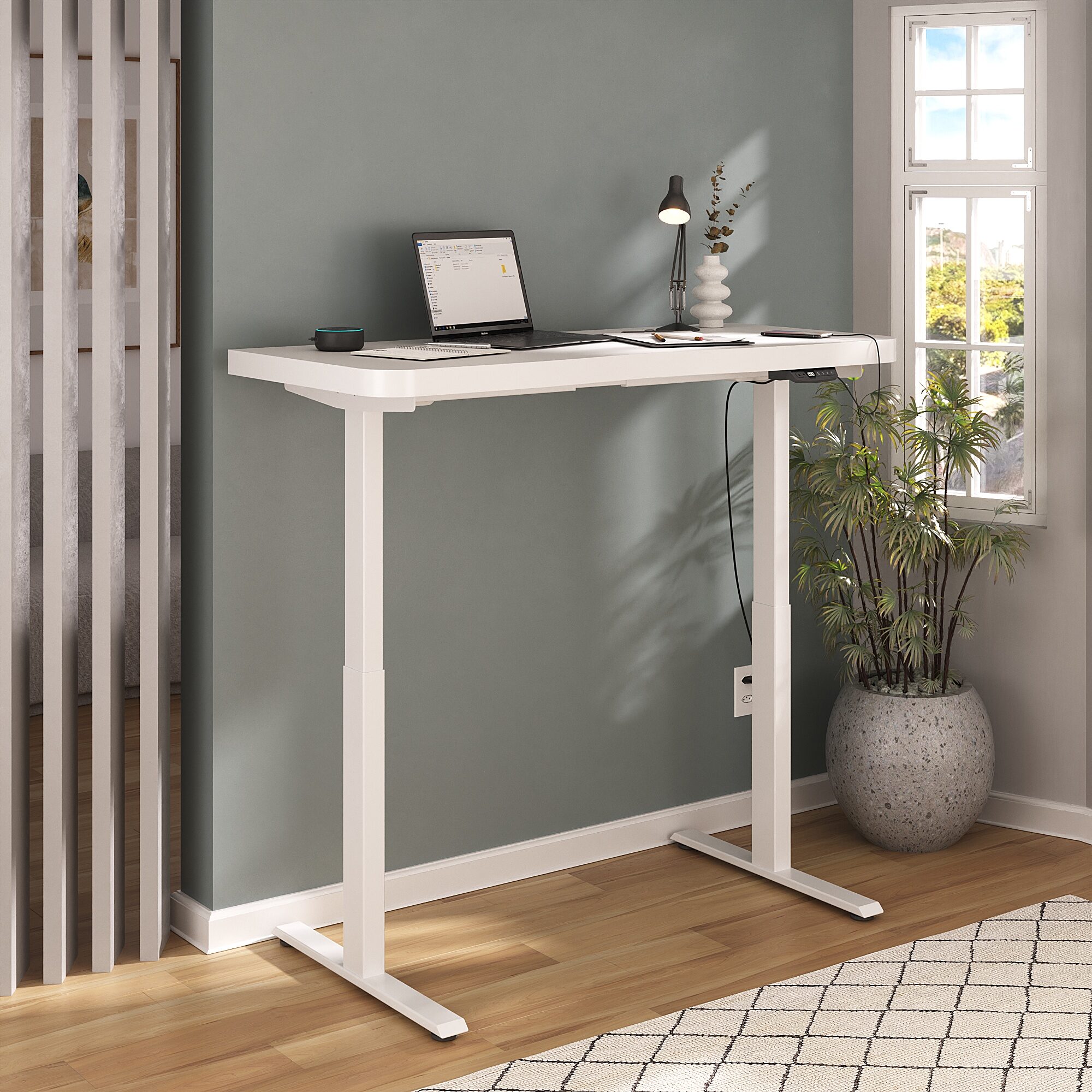 Ambiente Mesa com Regulagem de Altura Premium - Branco (4)