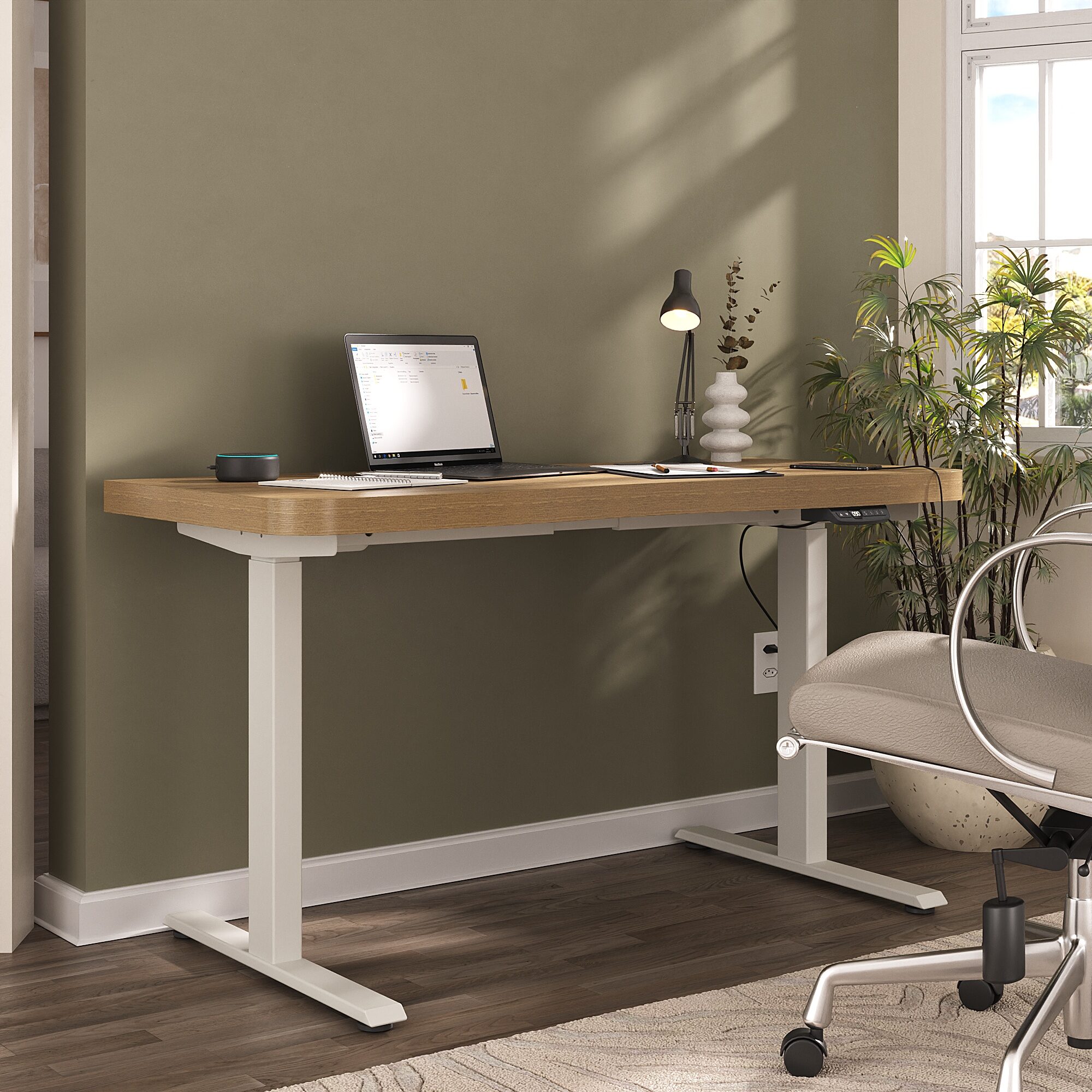 Ambiente Mesa com Regulagem de Altura Premium - Olmo (2)