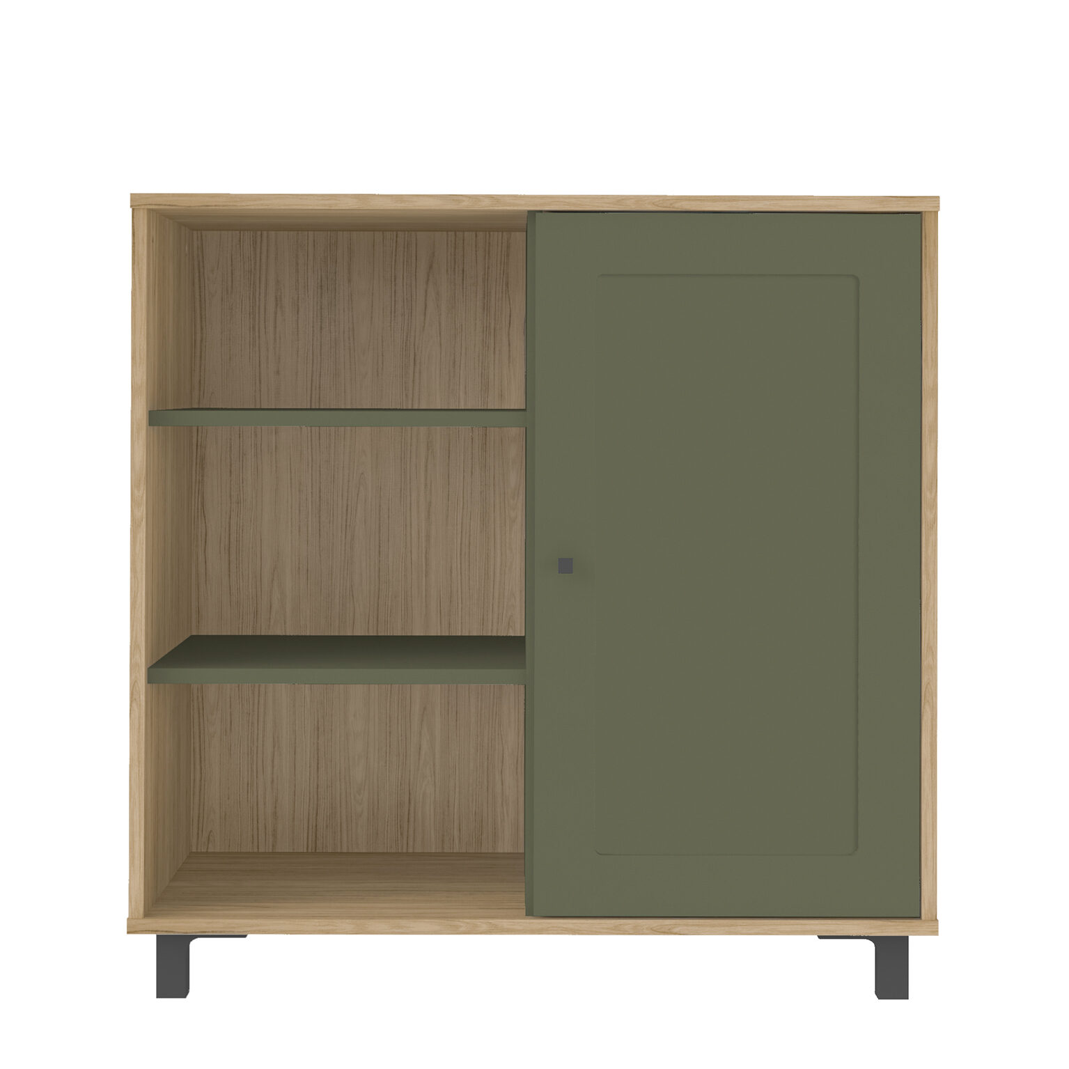 4535 CHARLOTTE BUFFET - OAK / MINT