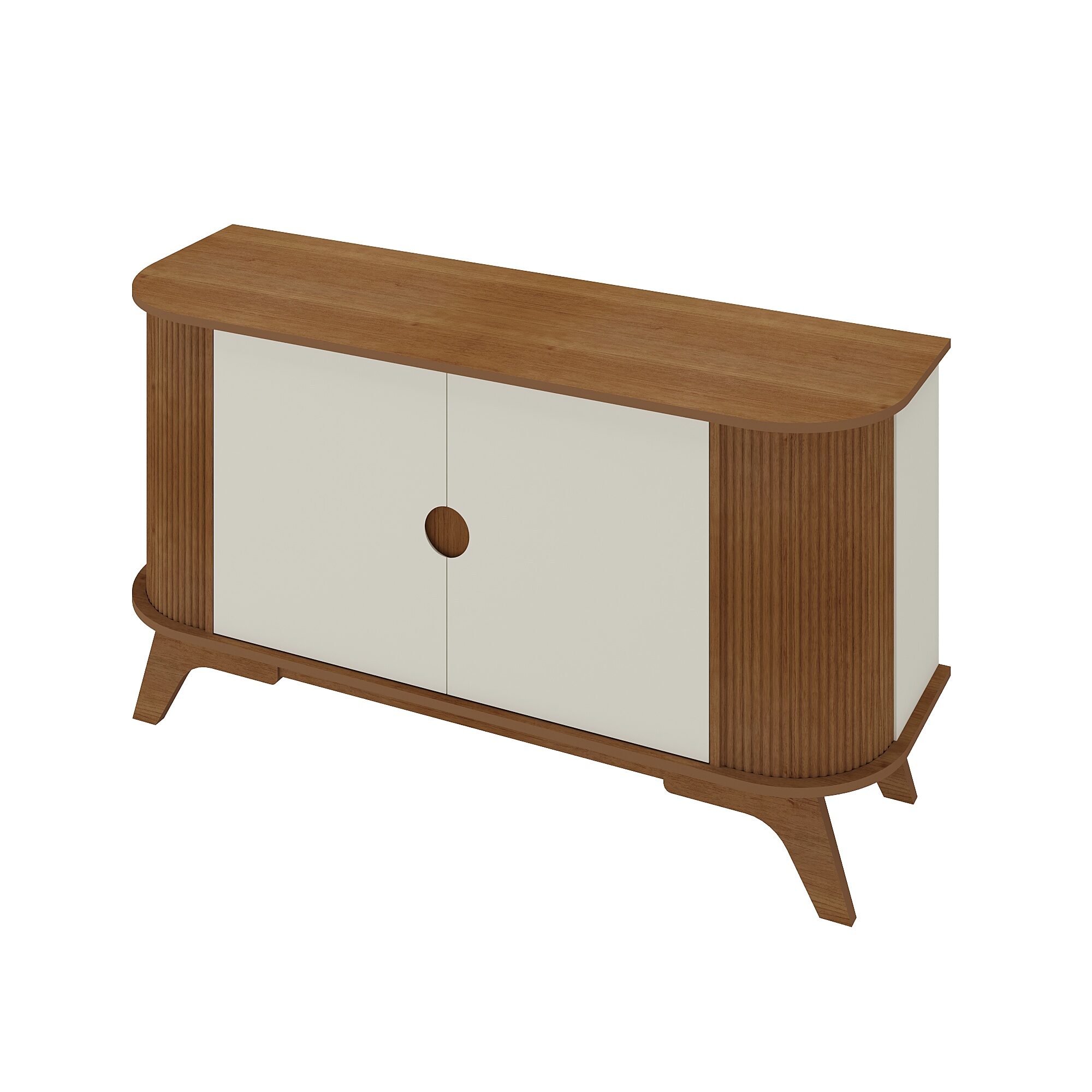 Buffet Vivaldi - Cinamomo com Off White (1)