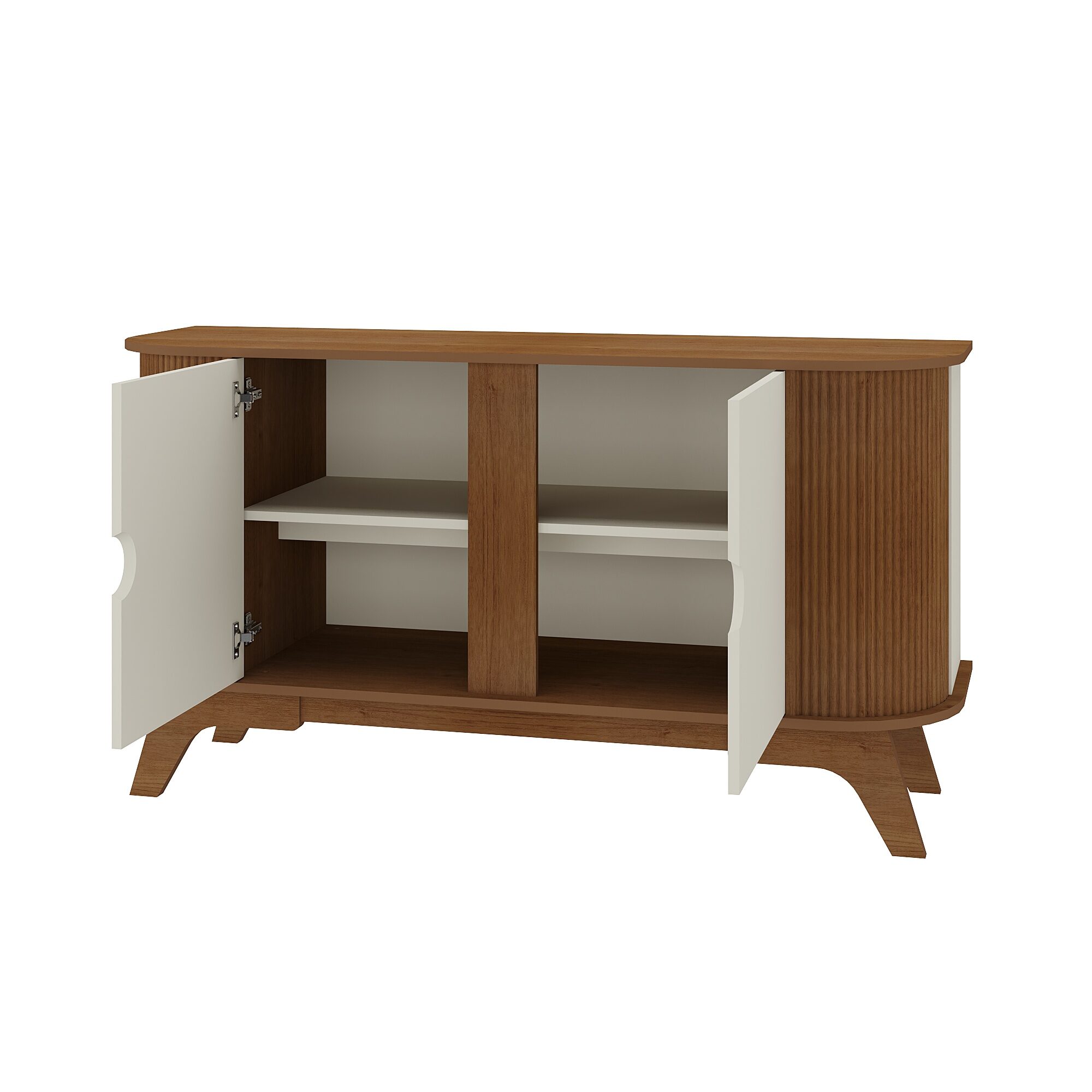 Buffet Vivaldi - Cinamomo com Off White (2)