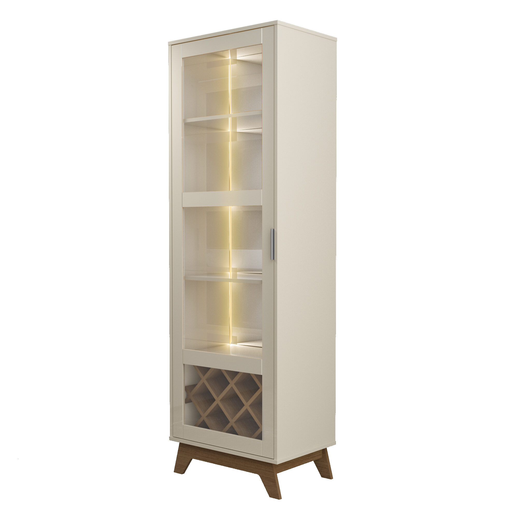 cristaleira Mirage Off White com Cinamomo (2)
