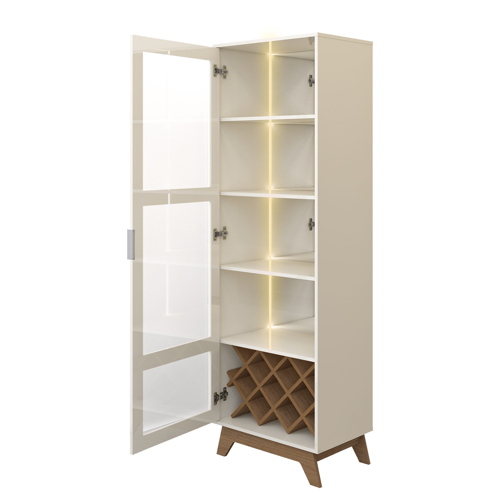 cristaleira Mirage Off White com Cinamomo (4)